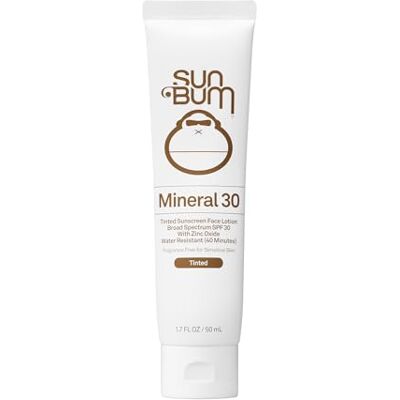 Sun Crème solaire teintée minérale SPF 30 Végétalien et récif (Octinoxate et Oxybenzone) Protection solaire naturelle à large spectre avec protection UVA/UVB 48,2 g Sun Crème solaire teintée minérale SPF 30 Végétalien et récif (Octinoxate et Oxybenzone) Protection solaire naturelle à large spectre avec protection UVA/UVB 48,2 g