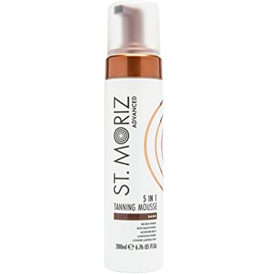 ST. MORIZ Advanced Pro Formula 5in1 Tanning Mousse in Dark 200ml ST. MORIZ Advanced Pro Formula 5in1 Tanning Mousse in Dark 200ml