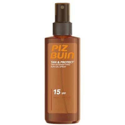 Piz Buin Tan & Protect Oil Spray Spf15 150 Ml Santé et soins personnels Piz Buin Tan & Protect Oil Spray Spf15 150 Ml Santé et soins personnels