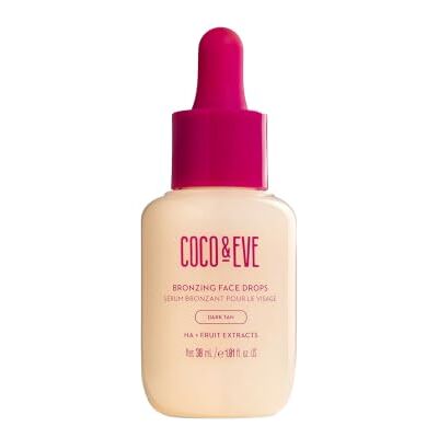Coco & Eve Sérum bronzant pour le visage Sunny Honey autobronzant naturel acide hyaluronique hydratant pour bronzage progressif/en intérieur/sans soleil 30 ml (Foncé) Coco & Eve Sérum bronzant pour le visage Sunny Honey autobronzant naturel acide hyaluronique hydratant pour bronzage progressif/en intérieur/sans soleil 30 ml (Foncé)