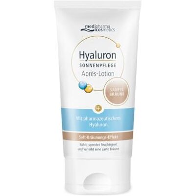 Medipharma Cosmetics DR.THEISS Hyaluron Lotion après-lotion et bronzage doux 150 ml Medipharma Cosmetics DR.THEISS Hyaluron Lotion après-lotion et bronzage doux 150 ml