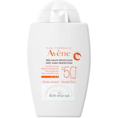 Avene Solaire Haute Protection Fluide Minéral Spf50+ 40 Ml Avene Solaire Haute Protection Fluide Minéral Spf50+ 40 Ml