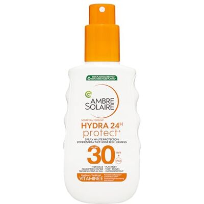 Ambre Solaire Garnier Hydra 24h Protect Spray de lait hydratant SPF 30 150 ml Ambre Solaire Garnier Hydra 24h Protect Spray de lait hydratant SPF 30 150 ml