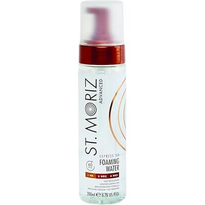 ST. MORIZ Advanced Express Tan Eau moussante claire, claire à foncée (200 ml) ST. MORIZ Advanced Express Tan Eau moussante claire, claire à foncée (200 ml)