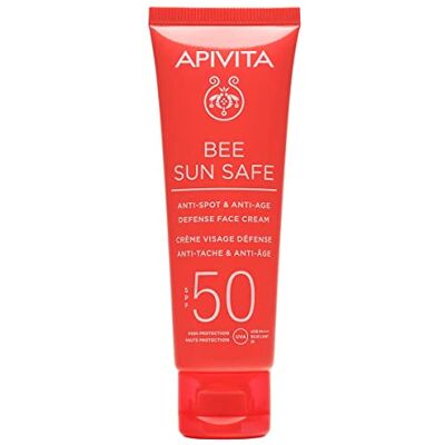 Apivita Bee Sun Safe Crema Antimanchas Y Antiedad Spf50+ 50 Ml Apivita Bee Sun Safe Crema Antimanchas Y Antiedad Spf50+ 50 Ml