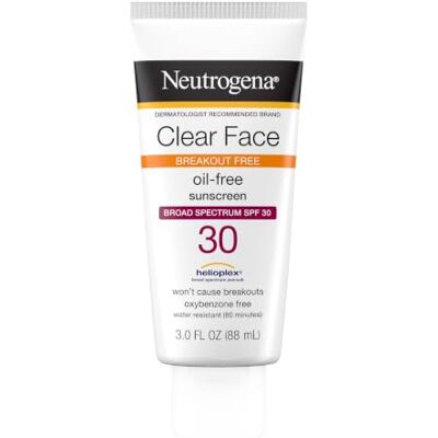 Neutrogena Clear Face Liquid SPF 30, 89 ml. Neutrogena Clear Face Liquid SPF 30, 89 ml.