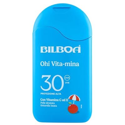 Crème Solaire Bilboa SPF 30 Vitamine 200ml - Crème Solaire Crème Solaire Bilboa SPF 30 Vitamine 200ml - Crème Solaire