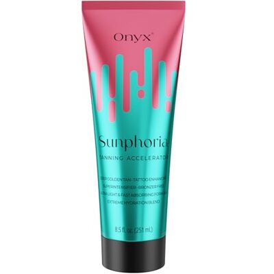 Onyx Sunphoria Accélérateur de Bronzage Cabine UV Lotion Bronzante Intense Sans-Autobronzant Formule Nourrissante à la Tyrosine pour Bronzage Rapide et Uniforme 251 ml Onyx Sunphoria Accélérateur de Bronzage Cabine UV Lotion Bronzante Intense Sans-Autobronzant Formule Nourrissante à la Tyrosine pour Bronzage Rapide et Uniforme 251 ml
