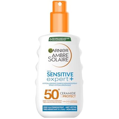 Ambre Solaire Sensitive SPF50+ Spray - Spray solaire Ambre Solaire Sensitive SPF50+ Spray - Spray solaire