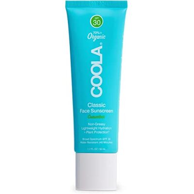 COOLA Classic Face Sunscreen Lotion SPF 30, Cucumber, 50 ml COOLA Classic Face Sunscreen Lotion SPF 30, Cucumber, 50 ml