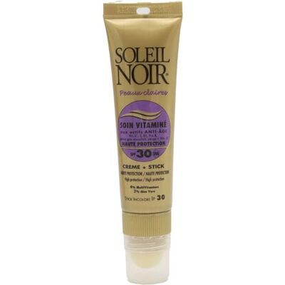 Soleil Noir Combi soin vitaminé 30 et stick IP30 Soleil Noir Combi soin vitaminé 30 et stick IP30
