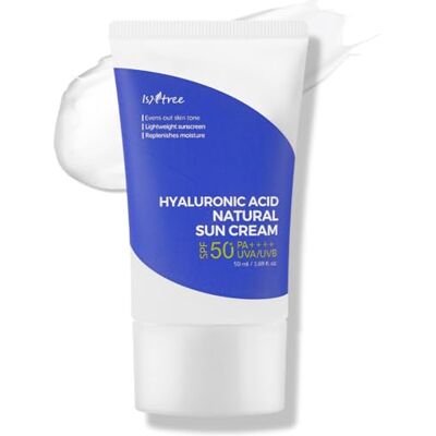 Isntree Acide Hyaluronique Crème Solaire Naturelle 50ml Isntree Acide Hyaluronique Crème Solaire Naturelle 50ml