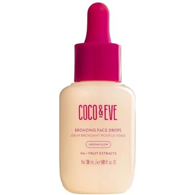 Coco & Eve Sérum bronzant pour le visage Sunny Honey autobronzant naturel acide hyaluronique hydratant pour bronzage progressif/en intérieur/sans soleil 30 ml (Medium) Coco & Eve Sérum bronzant pour le visage Sunny Honey autobronzant naturel acide hyaluronique hydratant pour bronzage progressif/en intérieur/sans soleil 30 ml (Medium)