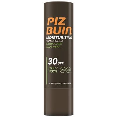 Piz Buin 4.9g Rouge à Lèvres Aloé SPF 30 Piz Buin 4.9g Rouge à Lèvres Aloé SPF 30