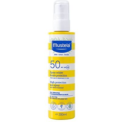 Mustela Bébé Sol Lait Solaire Ip50+ Spray 200 Ml Mustela Bébé Sol Lait Solaire Ip50+ Spray 200 Ml