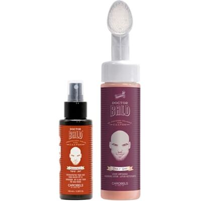 Doctor Bald Protection solaire complète Spray protecteur solaire + après-soleil, SPF 50, léger, toucher sec et finition mate, absorption rapide, évite les taches 300 ml Doctor Bald Protection solaire complète Spray protecteur solaire + après-soleil, SPF 50, léger, toucher sec et finition mate, absorption rapide, évite les taches 300 ml