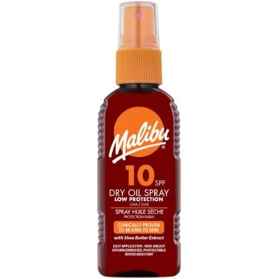 Malibu Dry Oil Spray with SPF10 100 ml Malibu Dry Oil Spray with SPF10 100 ml