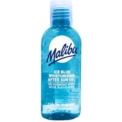 Malibu Sun Gel hydratant rafraîchissant et apaisant après soleil, bleu glacé, 100 ml Malibu Sun Gel hydratant rafraîchissant et apaisant après soleil, bleu glacé, 100 ml