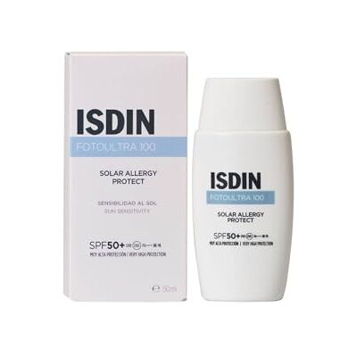 Isdin SPF 100+ Protection Solaire Anti-Allergie - 50ml Isdin SPF 100+ Protection Solaire Anti-Allergie - 50ml