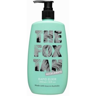 The Fox Tan Rapid Tanning Elixir Amplificateur de Bronzage sans Autobronzant, Crème Bronzante pour le Visage et le Corps, sous le Soleil ou dans le Solarium, 300 ml The Fox Tan Rapid Tanning Elixir Amplificateur de Bronzage sans Autobronzant, Crème Bronzante pour le Visage et le Corps, sous le Soleil ou dans le Solarium, 300 ml