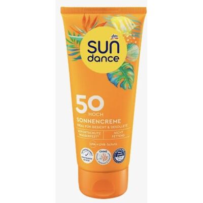 Sundance Crème solaire SPF 50 100 ml Sundance Crème solaire SPF 50 100 ml