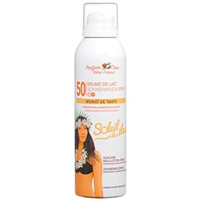 SOLEIL DES ILES Soleil des îles Spray de lait SPF 50-150 ml SOLEIL DES ILES Soleil des îles Spray de lait SPF 50-150 ml