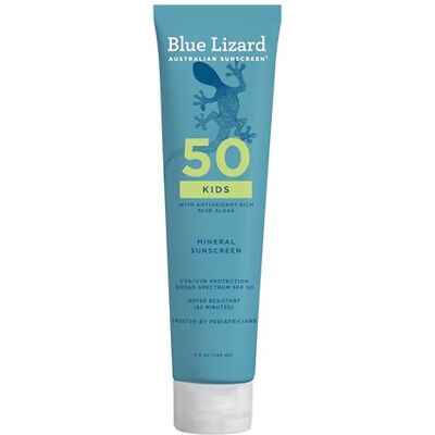 BLUE LIZARD F62450 Lotion pour écran solaire SPF 50+ Tube de 5 oz Crème BLUE LIZARD F62450 Lotion pour écran solaire SPF 50+ Tube de 5 oz Crème