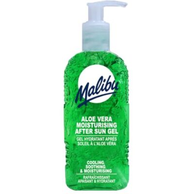 Malibu Flacon Pompe de Refroidissement et Apaisant Gel Hydratant Après-Soleil 200 ml Aloe-Vera Malibu Flacon Pompe de Refroidissement et Apaisant Gel Hydratant Après-Soleil 200 ml Aloe-Vera