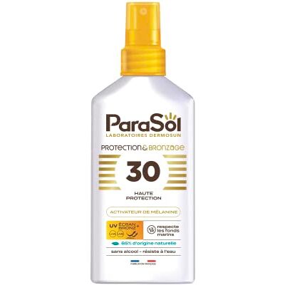 Parasol Spray Bronzant Activateur de Mélanine 30 FPS Protection & Bronzage Parasol Spray Bronzant Activateur de Mélanine 30 FPS Protection & Bronzage