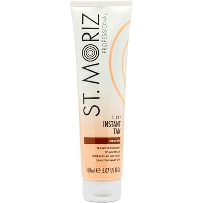 ST. MORIZ Professional 1 Day Instant Tan Medium 150 Ml ST. MORIZ Professional 1 Day Instant Tan Medium 150 Ml