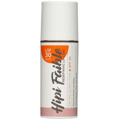 HIPI FAIBLE TINTED DUSKY PINK & SPF 30 Baume à lèvres pour lèvres sèches – Baume à lèvres de qualité supérieure avec cire de laine bio, distributeur hygiénique de 6 ml, avec protection solaire et HIPI FAIBLE TINTED DUSKY PINK & SPF 30 Baume à lèvres pour lèvres sèches – Baume à lèvres de qualité supérieure avec cire de laine bio, distributeur hygiénique de 6 ml, avec protection solaire et