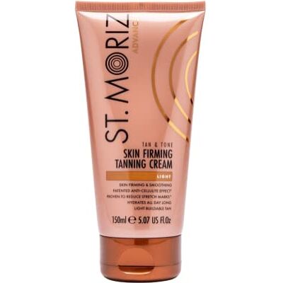 ST. MORIZ St Moriz Advanced Tan & Tone Crème bronzante raffermissante, faux bronzage avec effet anti-cellulite, léger (150 ml) ST. MORIZ St Moriz Advanced Tan & Tone Crème bronzante raffermissante, faux bronzage avec effet anti-cellulite, léger (150 ml)