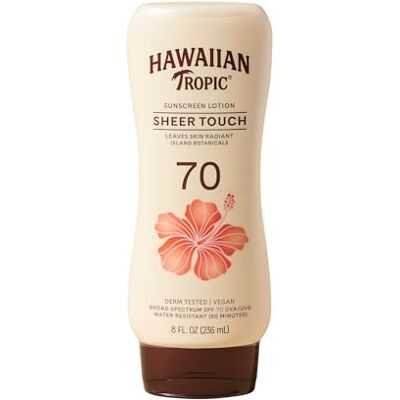 Hawaiian Tropic Sheer Touch Crème solaire SPF 70 200 ml Hawaiian Tropic Sheer Touch Crème solaire SPF 70 200 ml