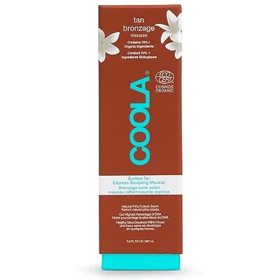 COOLA Mousse sculptante express sans soleil bio 70% + Autobronzant Lotion bronzante pour le visage COOLA Mousse sculptante express sans soleil bio 70% + Autobronzant Lotion bronzante pour le visage