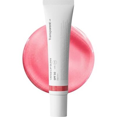 Transparent Lab Tinted Lipgloss Rose 15 ml – Baume à lèvres teinté SPF50, à l'acide hyaluronique et aux peptides volumateurs, hydratation, brillance naturelle et protection solaire élevée Transparent Lab Tinted Lipgloss Rose 15 ml – Baume à lèvres teinté SPF50, à l'acide hyaluronique et aux peptides volumateurs, hydratation, brillance naturelle et protection solaire élevée