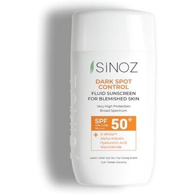 sinoz , Dark Spot Control Fluid Sunscreen SPF50+/PA++++ sinoz , Dark Spot Control Fluid Sunscreen SPF50+/PA++++