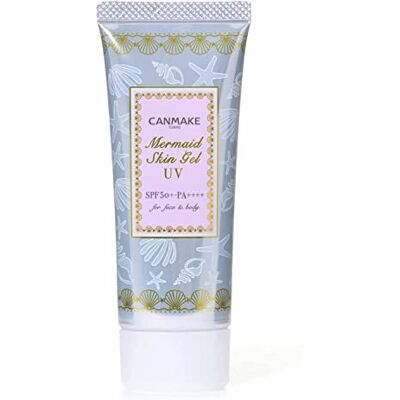 Canmake Mermaid Skin Gel UV Moisturizing Sunscreen SPF50 PA +++ 40g Canmake Mermaid Skin Gel UV Moisturizing Sunscreen SPF50 PA +++ 40g