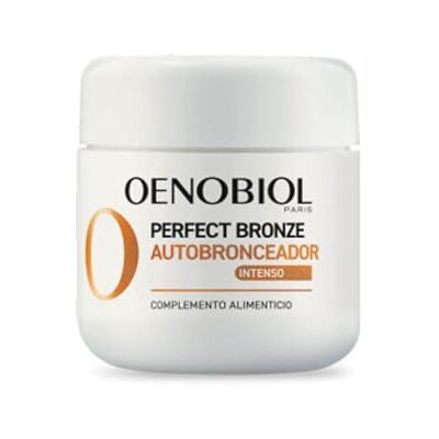 Oenobiol Perfect BRONZE Autobronzant Accélérateur de bronzage corporel et facial avec protection solaire Complément alimentaire 30 gélules 1 mois Oenobiol Perfect BRONZE Autobronzant Accélérateur de bronzage corporel et facial avec protection solaire Complément alimentaire 30 gélules 1 mois