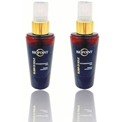 BIOPOINT Élixir De Soleil Autobronzant Visage Hydratant Et Illuminant Mini Taille 50Ml (2 Unités) BIOPOINT Élixir De Soleil Autobronzant Visage Hydratant Et Illuminant Mini Taille 50Ml (2 Unités)