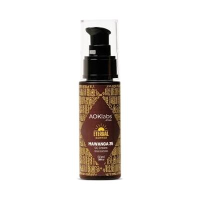 AOKLABS - MAWANGA Crème solaire visage teinte foncée SPF 35, crème correctrice de couleur 50 ml. AOKLABS - MAWANGA Crème solaire visage teinte foncée SPF 35, crème correctrice de couleur 50 ml.