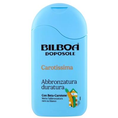 Bilboa Après-soleil Carotissima - Lotion à l'extrait de carotte et bêta-carotène - Protection solaire Bilboa Après-soleil Carotissima - Lotion à l'extrait de carotte et bêta-carotène - Protection solaire