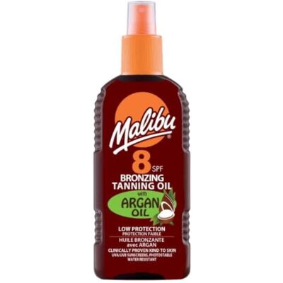 Malibu Huile bronzante à l'argan 8SPF 200 ml Malibu Huile bronzante à l'argan 8SPF 200 ml