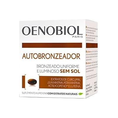 Oenobiol Autobronzant, 1 mois 30 capsules Oenobiol Autobronzant, 1 mois 30 capsules