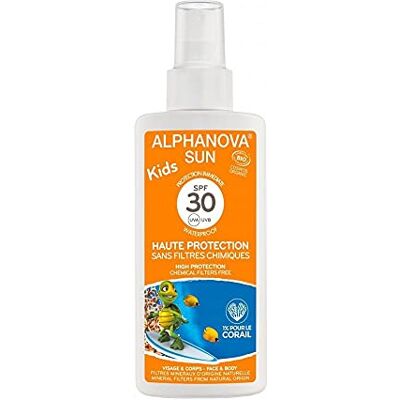 Alphanova Sun Crème solaire pour enfants avec protection SFP 30, de 125 ml Alphanova Sun Crème solaire pour enfants avec protection SFP 30, de 125 ml