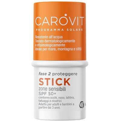 Carovit Programma Solare Stick transparent 4 ml, SPF 50+ Carovit Programma Solare Stick transparent 4 ml, SPF 50+