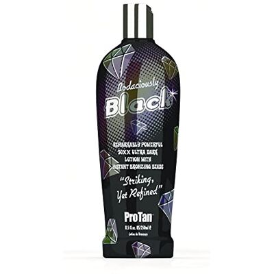 Pro Tan Bodaciously Black Remarkably Powerful 50XX Lotion solaire ultra sombre 250 ml Pro Tan Bodaciously Black Remarkably Powerful 50XX Lotion solaire ultra sombre 250 ml