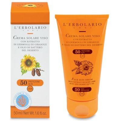 L'Erbolario Crème Solaire Visage SPF 50 50 ml L'Erbolario Crème Solaire Visage SPF 50 50 ml