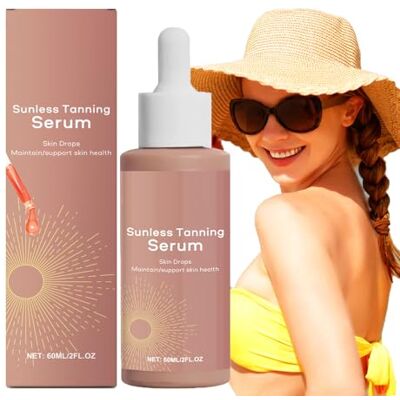 Alelyer Gouttes Bronzantes Sans Soleil et Autobronzantes Visage Sans Dommages Causés Par Le Soleil Sunless Tanning Drops Pour Améliorer Votre Teint Naturel Alelyer Gouttes Bronzantes Sans Soleil et Autobronzantes Visage Sans Dommages Causés Par Le Soleil Sunless Tanning Drops Pour Améliorer Votre Teint Naturel