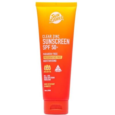 Sun Crème solaire transparente au zinc SPF 50+ 100 ml Sun Crème solaire transparente au zinc SPF 50+ 100 ml