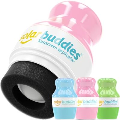 Solar Buddies Applicateur de crème solaire 3 Stuks Applicateur de crème solaire et de lotion rechargeable à éponge pour enfants Contient 100 ml (Triple Full Set GBP) Solar Buddies Applicateur de crème solaire 3 Stuks Applicateur de crème solaire et de lotion rechargeable à éponge pour enfants Contient 100 ml (Triple Full Set GBP)